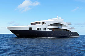 Яхта Emperor Serenity, дайвинг на Мальдивах